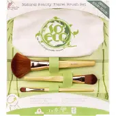 So Eco Natural Travel Brush Set pochette de voyage avec pinceaux