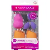 Brushworks HD Ultimate Complexion Sponge Set 6 stk.
