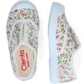 Cienta Slip-ons en Blanc Textile 23