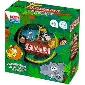 Falomir Jeu De Société Think Safari Transportable Version Espagnole