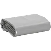 vidaXL Bâche de protection Gris 6x8 m 650 g/m