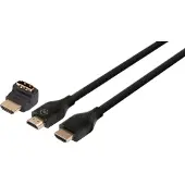 BlueBuilt Câble HDMI 4K 60 Hz Nylon 5 Mètres + Adaptateur 90°