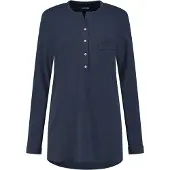 Yumeko - Chemise de pyjama - Jersey De Coton - S - Bleu