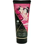 Shunga - crème de massage comestible - framboise - 200ml