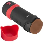 Wyne 04 - masturbateur rechargeable vibrant et aspirant (marron)
