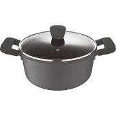 Bergner Poêle de cuisson Retro - Induction - Grande - D24 x H11,5 cm - 4,5 litres
