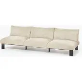 Serax Bench Canapé Extérieur 3 Places Chalk