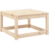 vidaXL Tabouret de jardin en pin massif