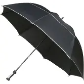 Falcone XXL Parapluie - 140 cm - Noir, Noir