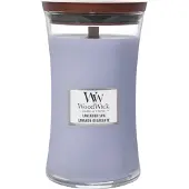Woodwick Lavender Spa bougie parfumée avec mèche en bois 609.5 g