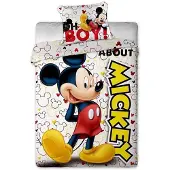 Aymax Housse de couette Mickey Mouse