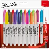 Sharpie F Permanent Marker 18 Units Multicolore Enfants