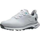 Footjoy PRO SLX White/White/Grey 43 Chaussures de golf pour hommes
