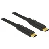 DeLOCK Câble Usb-c Usb 2.0 Usb-c Mâle, Usb-c Mâle 4.00 M Noir 83868 Y460713
