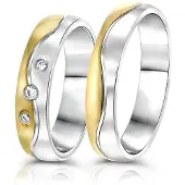 Lucardi Bague or / argent