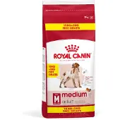 Royal Canin Medium Adult Pour Chien 15kg + 3kg Gratuit