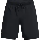 Under Armour Pantalon de sport 'Launch 7' gris clair / noir
