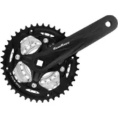 Sunrace Fcm600 Crankset Noir 170 mm / 42/32/22t