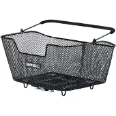 Basil Base M MIK Bicycle Basket Rear Panier de vélo Black