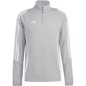 Adidas Sweat de sport 'Tiro 24' gris clair / blanc