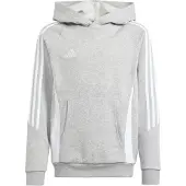 Adidas Sweat de sport 'Tiro 24' gris chiné / blanc