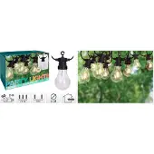 Progarden Guirlande intérieure et extérieure avec ampoules chaudes