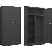 vidaXL Armoire à casiers Anthracite 90x40x180 cm Acier