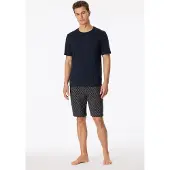 Schiesser Bas de Pyjama Schiesser Homme 181171 Nightblue-Taille 50