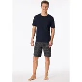 Schiesser Bas de Pyjama Schiesser Homme 181171 Nightblue-Taille 54