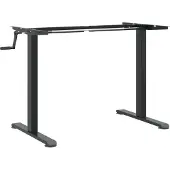 vidaXL Piétement pour bureau assis/debout (94-135)x60x(70-114) cm