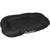 Flamingo Coussin pour chien Dreambay noir et rond