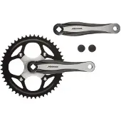 Miranda Ensemble de plateaux 48T Beta 1+ pour chaîne 3/32" - aluminium - noir