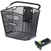 Basil Bold Kf Front Basket Noir