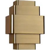 Artdelight Applique murale design Layers bronze