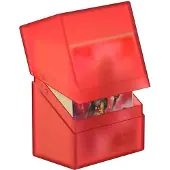 Ultimate Guard Boîte à cartes Boulder Deck Case taille standard 60+ Ruby