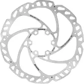 Swissstop Catalyst One 6b Brake Disc Argenté 160 mm