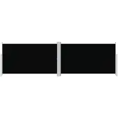 vidaXL Store latéral extensible noir 180x600 cm