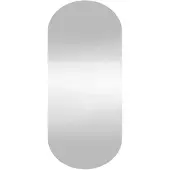 vidaXL Miroir mural 30x70 cm Verre Ovale