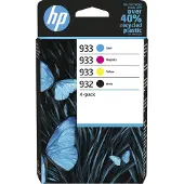 HP 932/933 (6ZC71AE) - 4 couleurs - Cartouche d'encre - Multipack