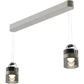 Sammode AIRMOD Duo Lampe suspendue Glass | Bronze