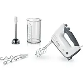 Bosch MFQ37470 mixeur Batteur à main 750 W Noir, Blanc