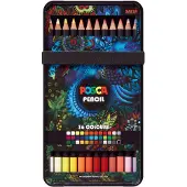 Posca Crayons de couleur - 36 pces - Multicolore - - UneTaille - Set de Coloriage