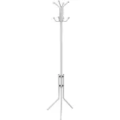 vidaXL Portemanteau sur pied métal blanc