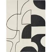Broste Copenhagen Plaid Maren noir/beige