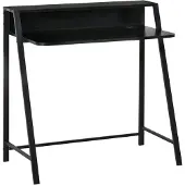 HOMCOM Bureau, table d'ordinateur, tiroir, bureau, table de travail avec gestion des câbles 836-055