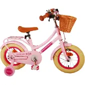 Volare Vélos enfants fille Excellent 12 pouces 21,5 cm fille frein à rétropédalage rose clair