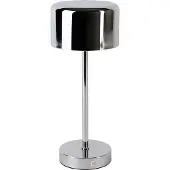 TRIO Lampe de table rechargeable Jeff chrome