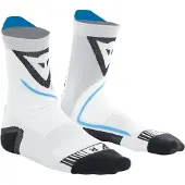 Dainese Dry Mid, chaussettes ,Blanc/Gris/Bleu ,39-41 EU