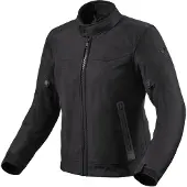 REV'IT! Revit Shade H2O Veste textile moto pour femme, noir, L