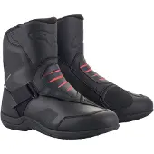 Alpinestars Ridge V2, bottes courtes imperméables ,Noir/Rouge ,44 EU